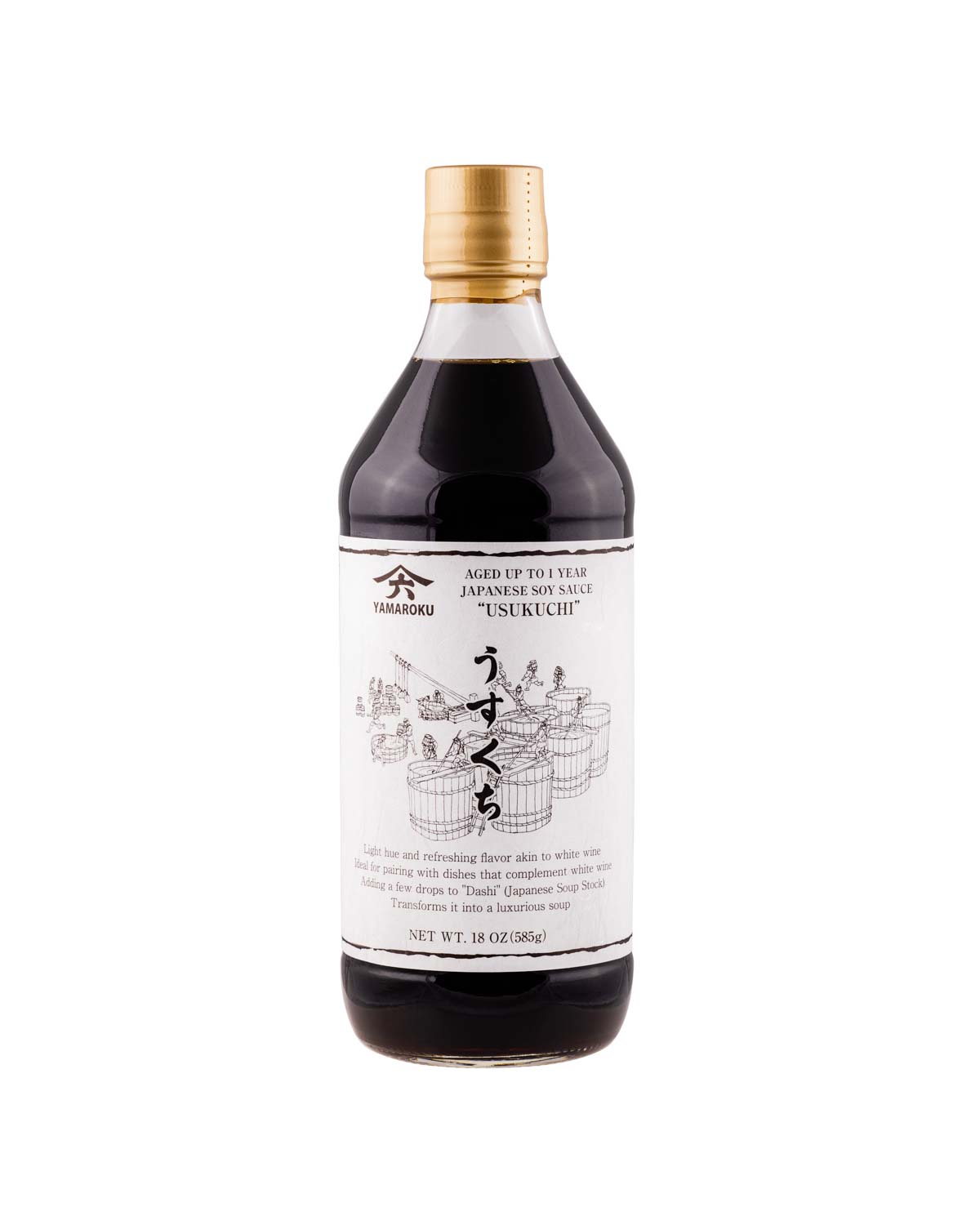 Yamaroku - Shokin Usukuchi Shoyu – Helle Sojasauce