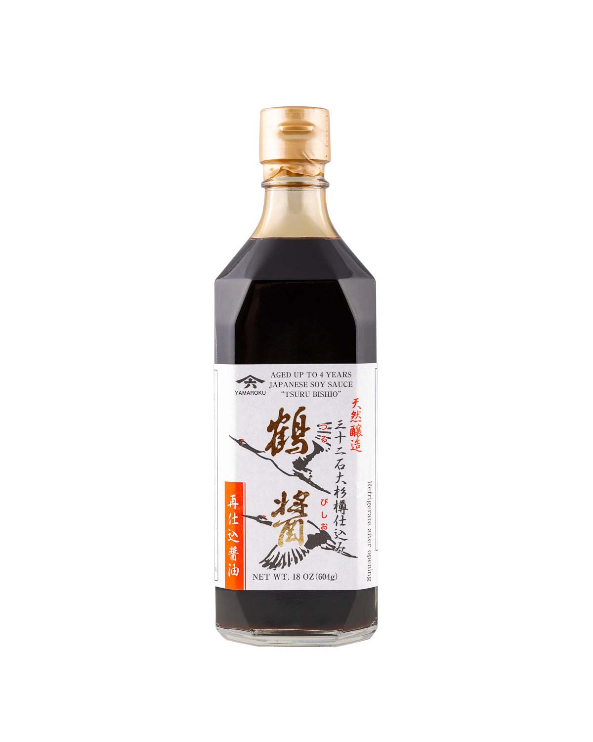 Yamaroku Shoyu “Tsuru Bishio” 500ml – 4 Jahre gereifte Sojasauce