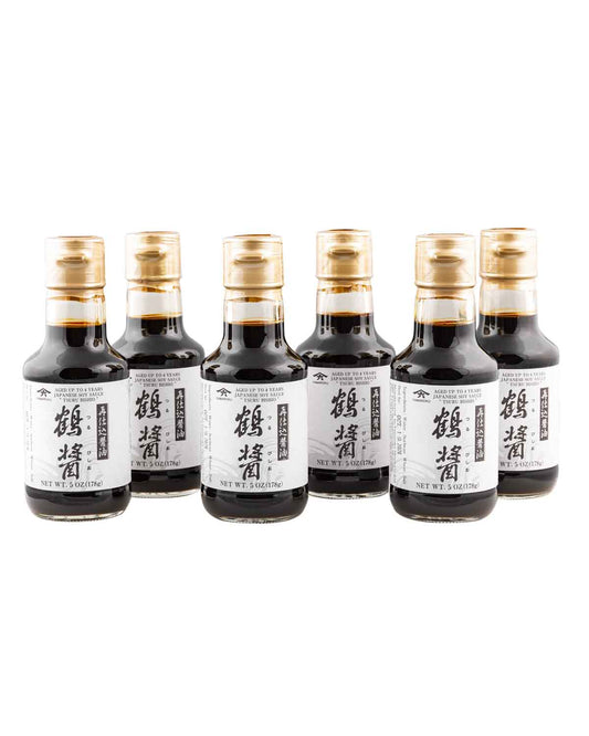 Yamaroku Shoyu “Tsuru Bishio” Set - 6 x 145ml